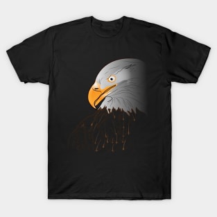 eagle line art T-Shirt